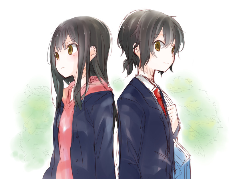 kurebayashi yuzuki and kurebayashi kazuki (wixoss and 1 more) drawn by miyama_rikka
