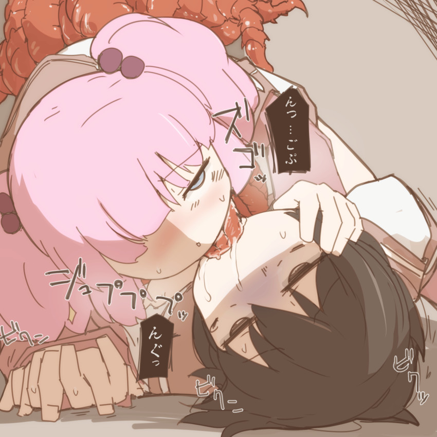 funami yui and yoshikawa chinatsu (yuruyuri) drawn by nns_(sobchan)