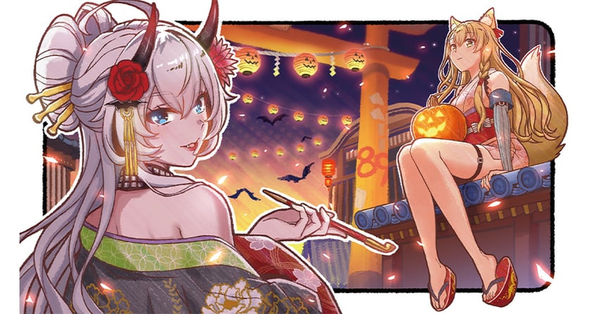 kusakari rena and kamabe chiaki (cinderella series and 1 more) drawn by hanako_(akatsuki)
