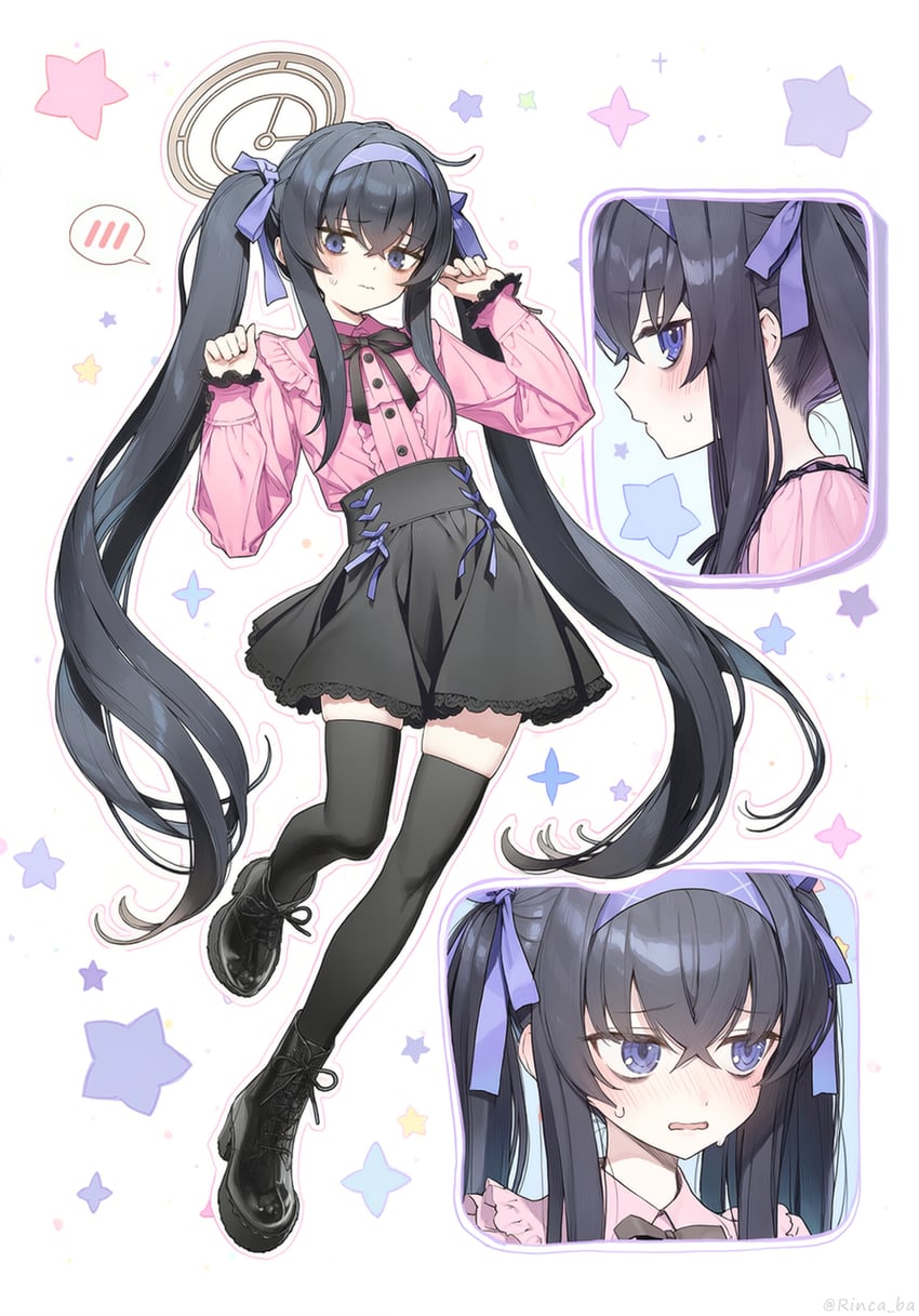 ui (blue archive) drawn by rinca