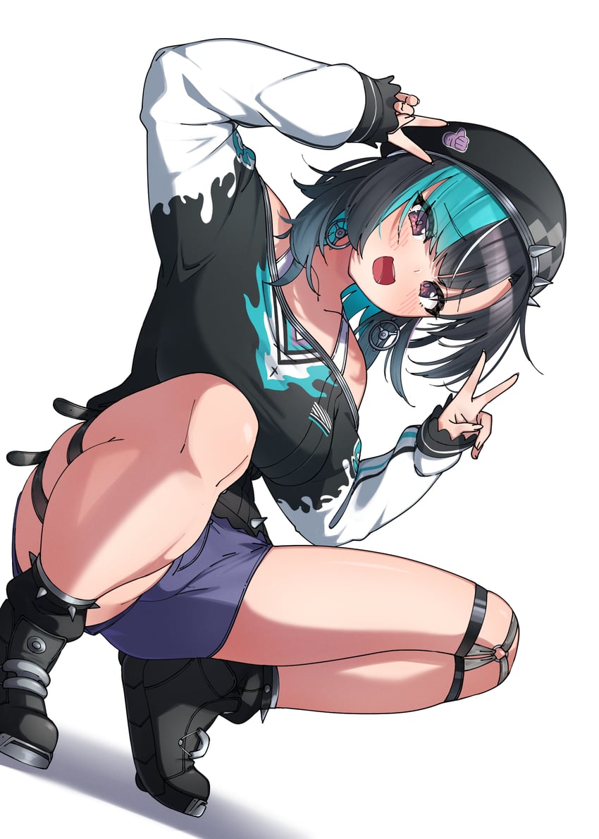 rindo chihaya (hololive and 1 more) drawn by eru_(l_illust45)