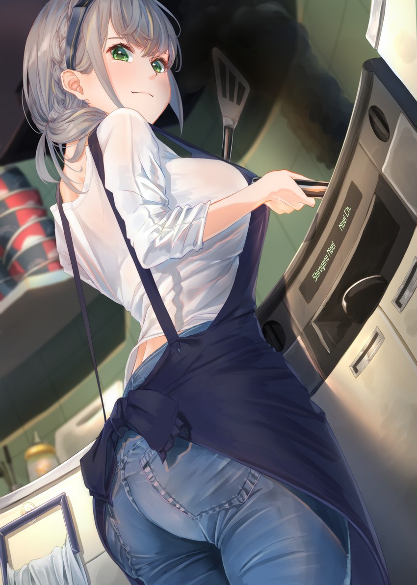 shirogane noel (hololive) drawn by roco_(rocoroco1115)