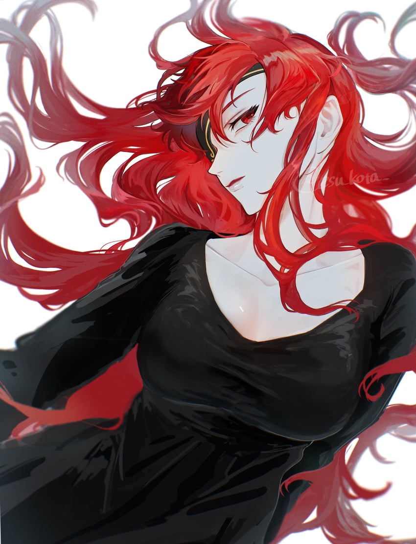 hwa ryun (original and 1 more) drawn by esu_kota