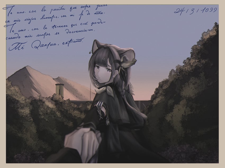 lutonada (arknights) drawn by brofoses
