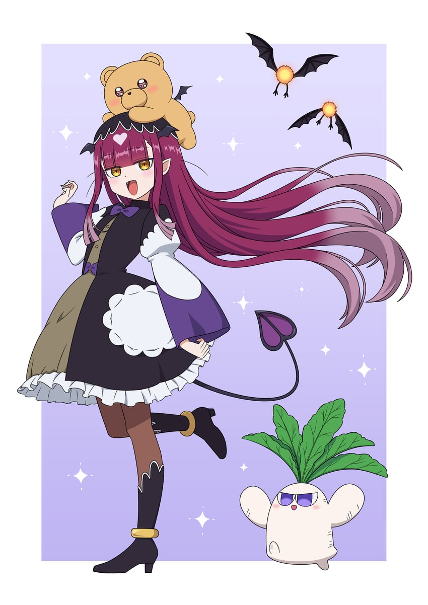 teddy demon and succyun (maou-jou de oyasumi) drawn by tuxedokuma