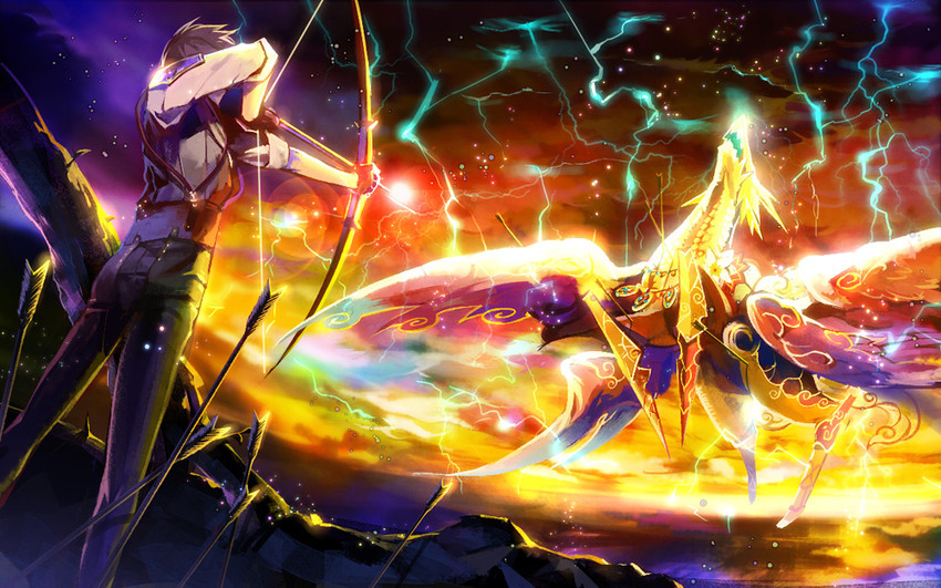 pixiv fantasia and 1 more drawn by kyoka_hatori