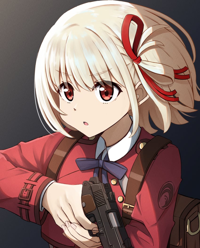 nishikigi chisato (lycoris recoil) drawn by torigon