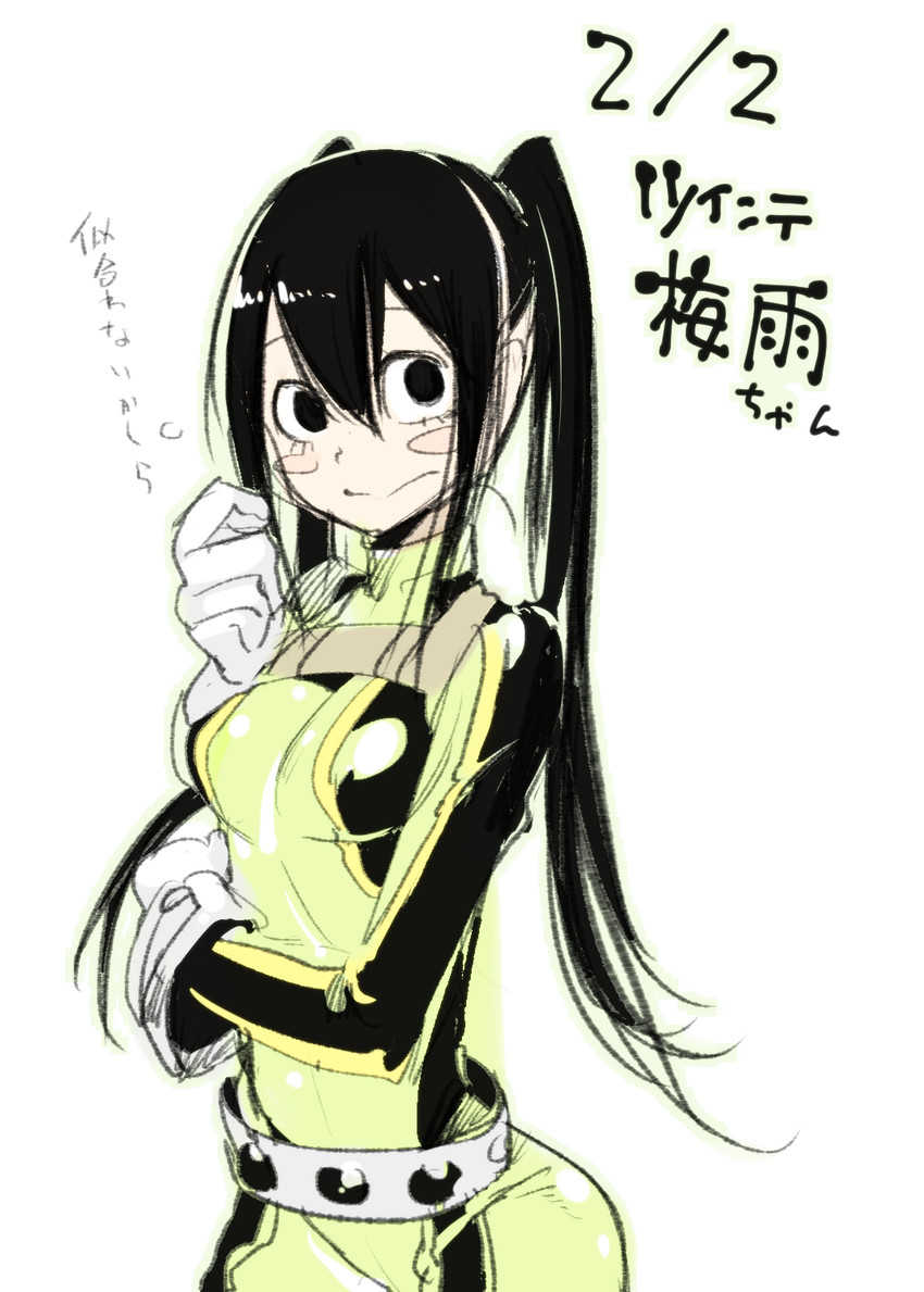 asui tsuyu (boku no hero academia) drawn by z-ton
