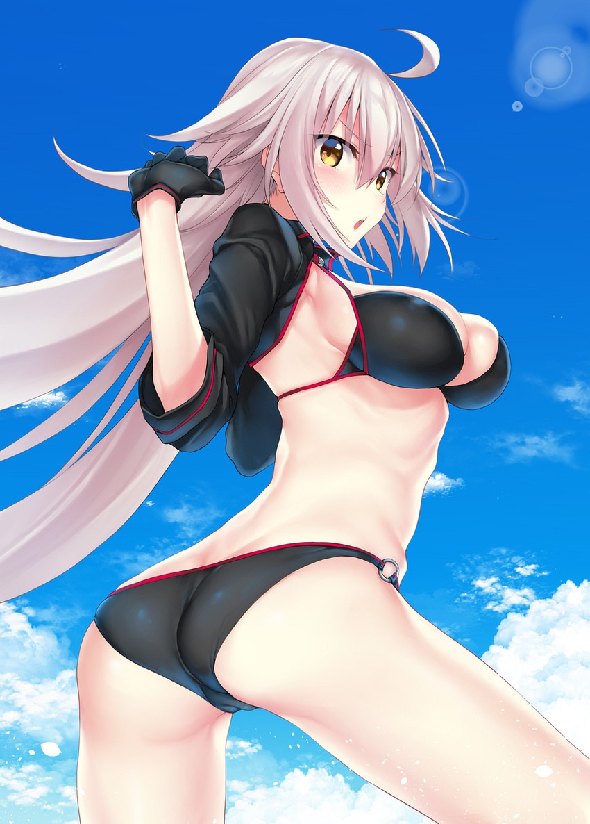 jeanne d'arc alter (fate and 1 more) drawn by suga_hideo