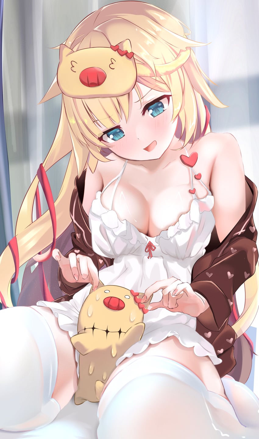 akai haato and haaton (hololive) drawn by nekoi_(nekoi_0116)