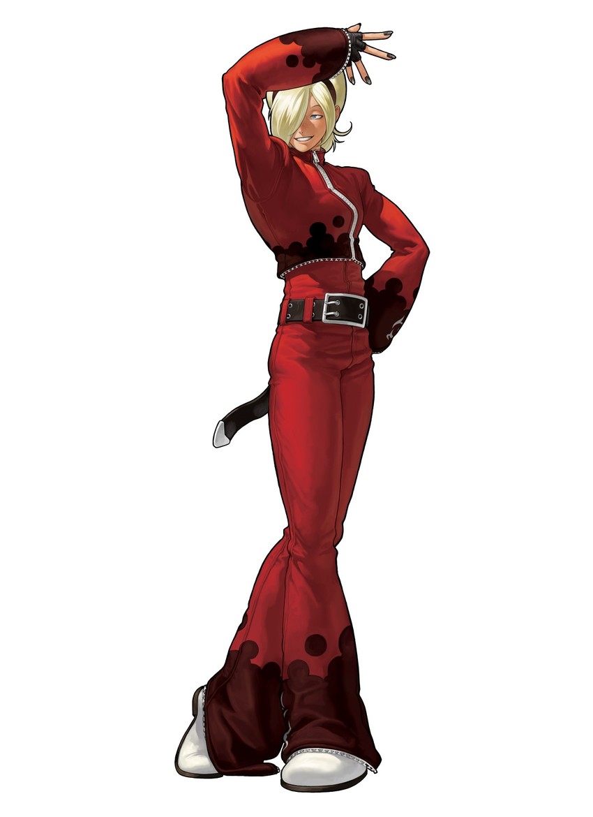 ash crimson (the king of fighters and 1 more) drawn by ogura_eisuke