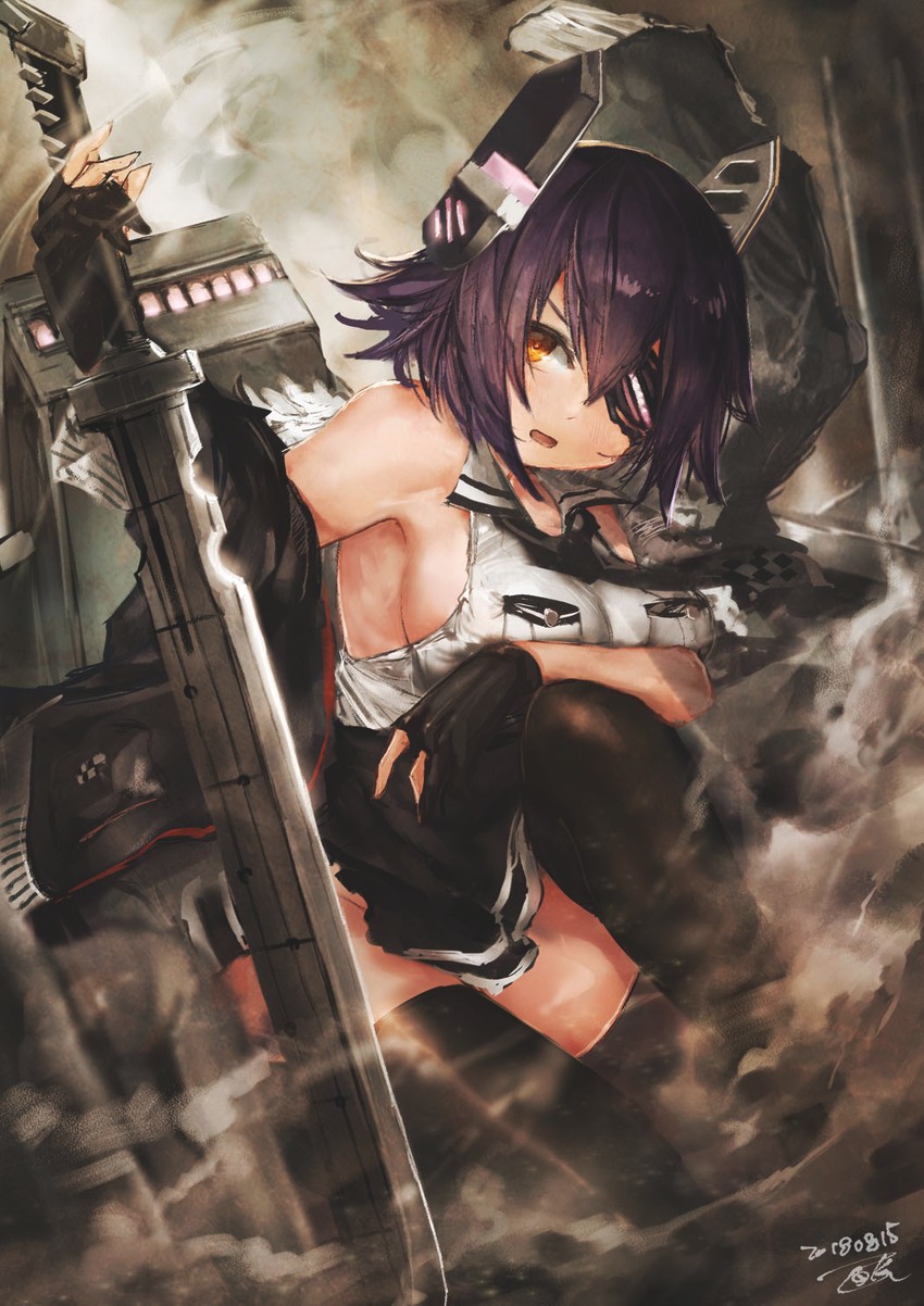 tenryuu and tenryuu kai ni (kantai collection) drawn by toka_(marchlizard)