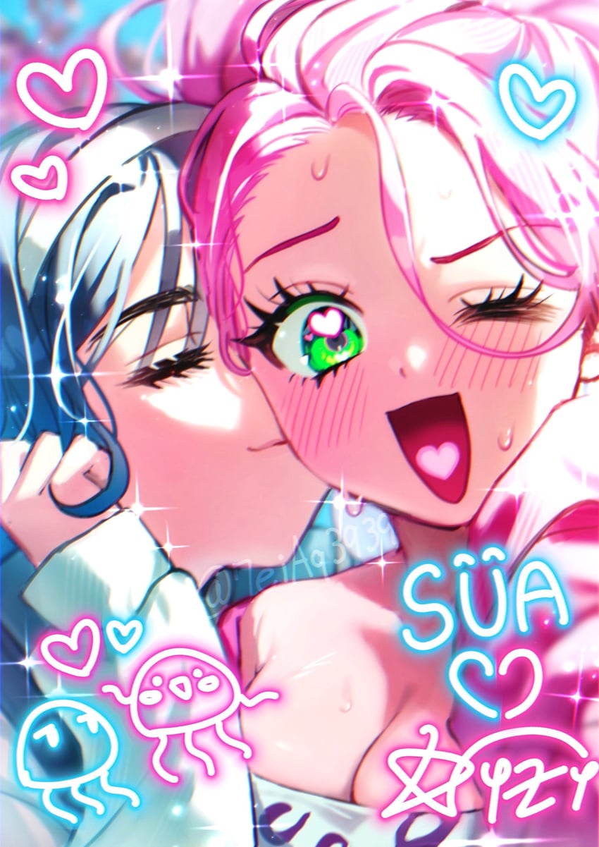 sua and mizi (alien stage) drawn by 7eiaq3939