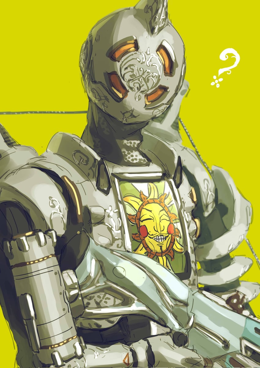 pathfinder and war machine pathfinder (apex legends) drawn by youzu_(youzuyozu)