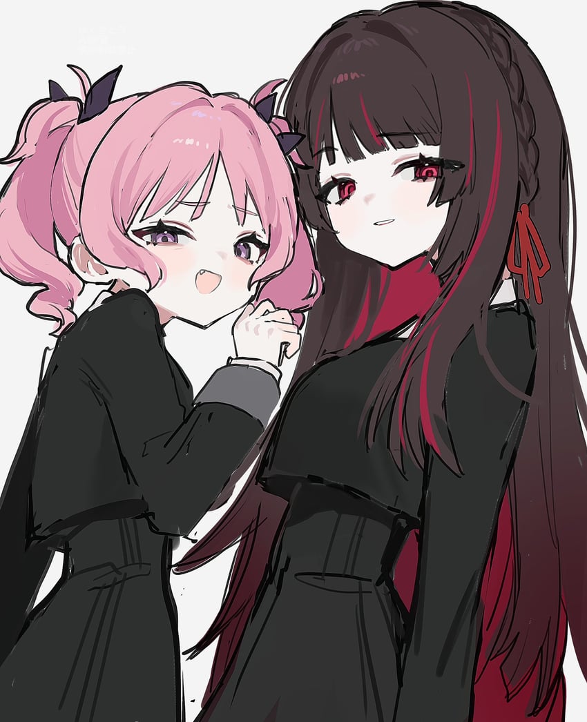 aoi nadeshiko and shirakusa shion (idolmaster and 1 more) drawn by kakuzatou_(sugar_xouox)