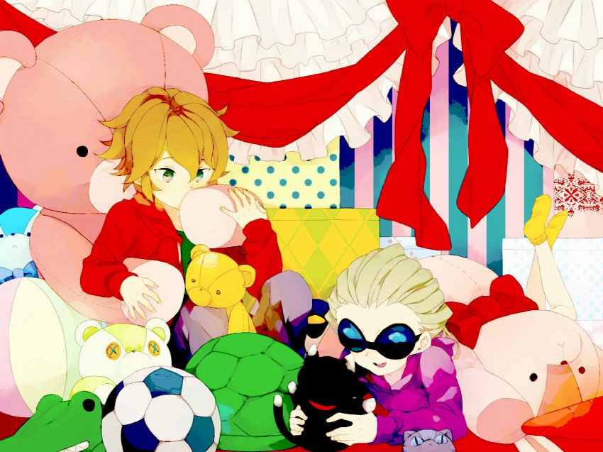 mark kruger and dylan keith (inazuma eleven) drawn by hagiwara_hatoba