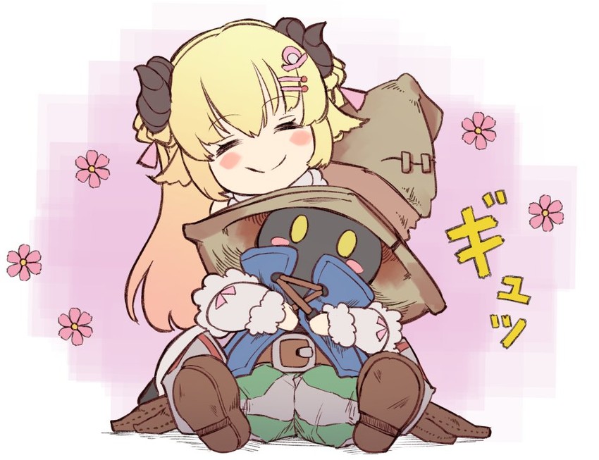 tsunomaki watame and vivi ornitier (hololive and 2 more) drawn by moritatsu