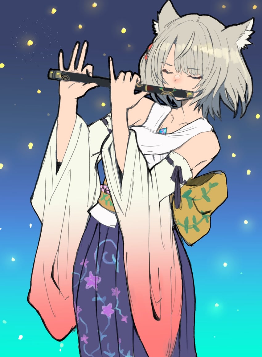 mio and yuna (final fantasy and 3 more) drawn by dakusuta