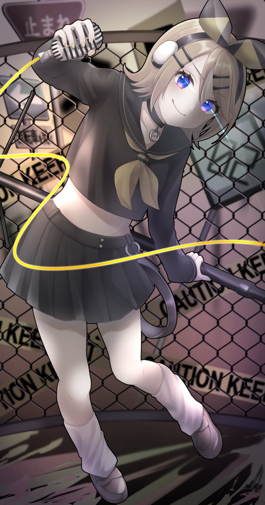 kagamine rin (vocaloid and 1 more) drawn by nekko_(nxtuko)