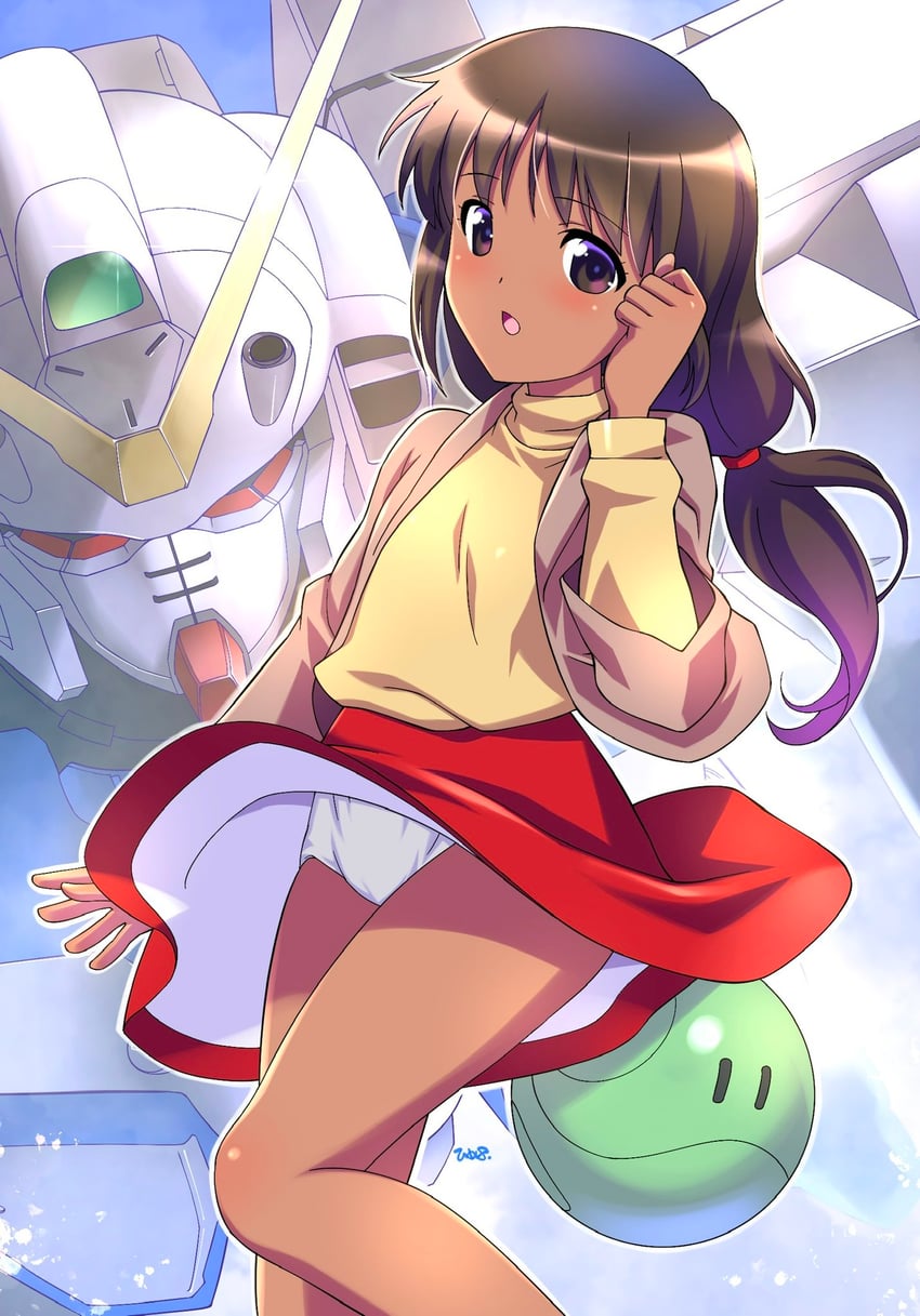 haro, v gundam, and shakti kareen (gundam and 1 more) drawn by himehachi_(hime8manga)