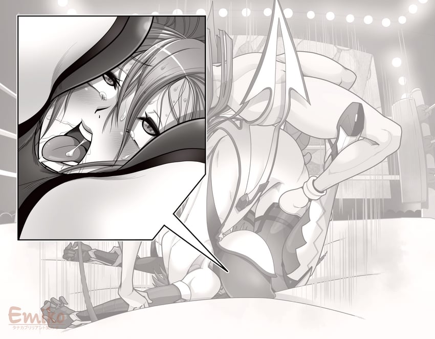 mizuki shiranui (taimanin) drawn by nekokami