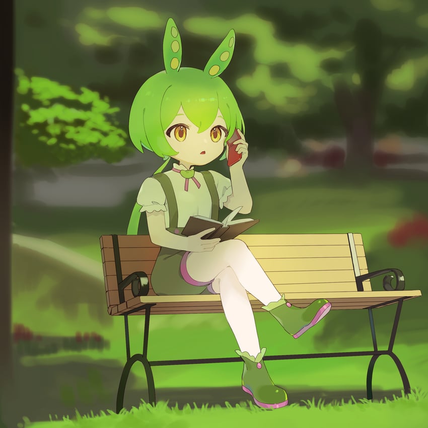 zundamon (mcdonald's and 1 more) drawn by caret0606