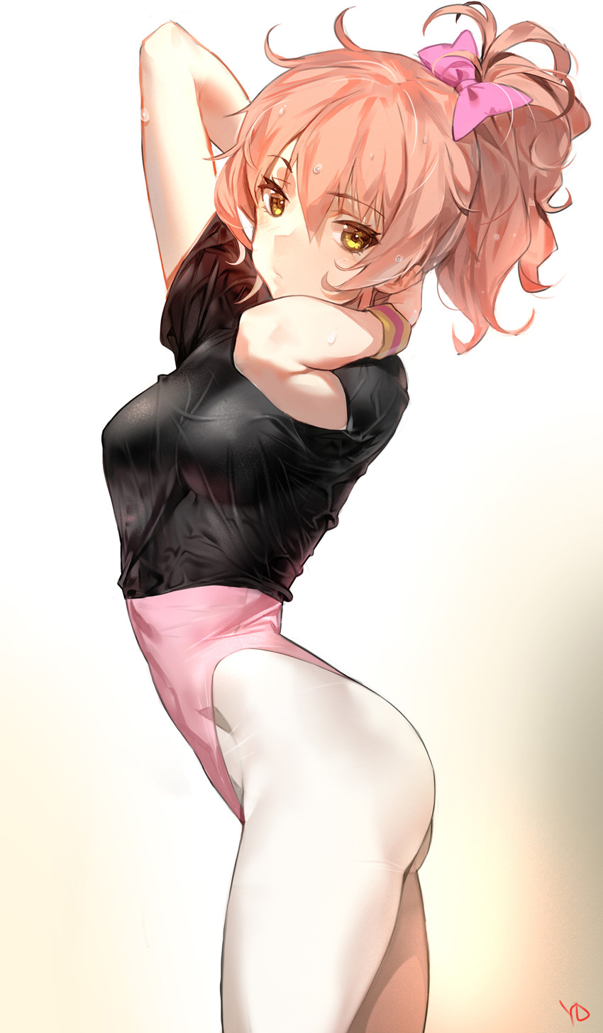 jougasaki mika (idolmaster and 1 more) drawn by yd_(orange_maru)