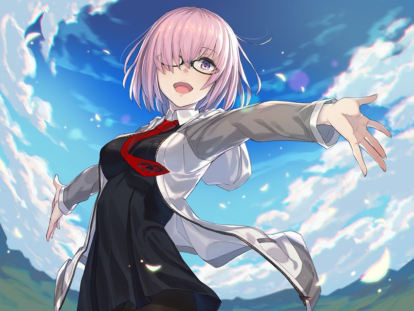 mash kyrielight (fate and 1 more) drawn by kusano_shinta