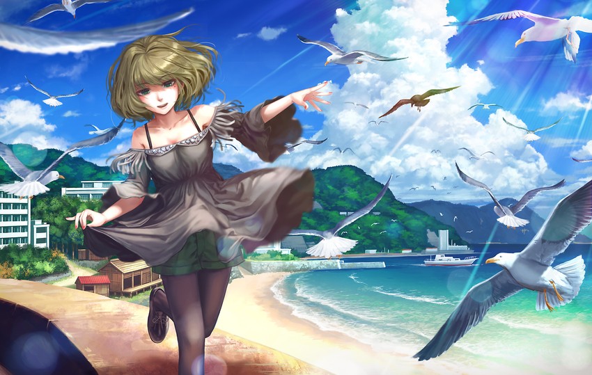 takagaki kaede (idolmaster and 1 more) drawn by lif_(lif_&_ref)