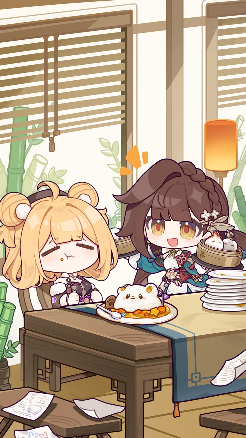 li sushang and susannah manatt (honkai and 1 more)