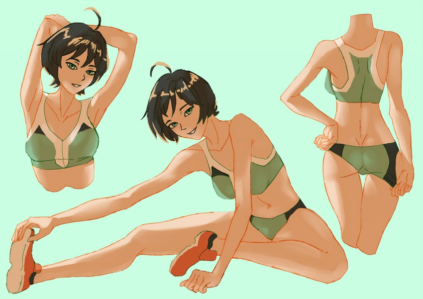 makimura miki (devilman and 1 more) drawn by zhaoan_zhaoan
