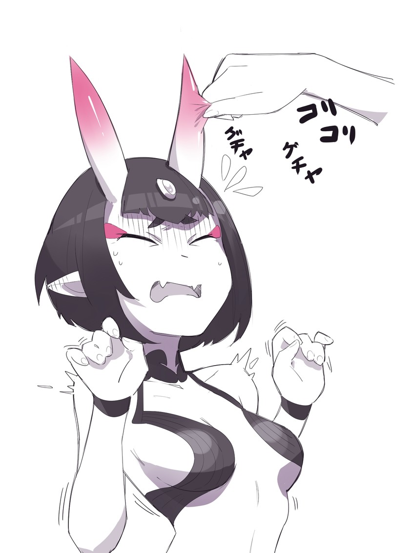 shuten douji (fate and 1 more) drawn by aetherion
