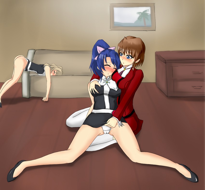 sumeragi aika, midori, and aki (aika and 1 more) drawn by sin_(pixiv17875500)