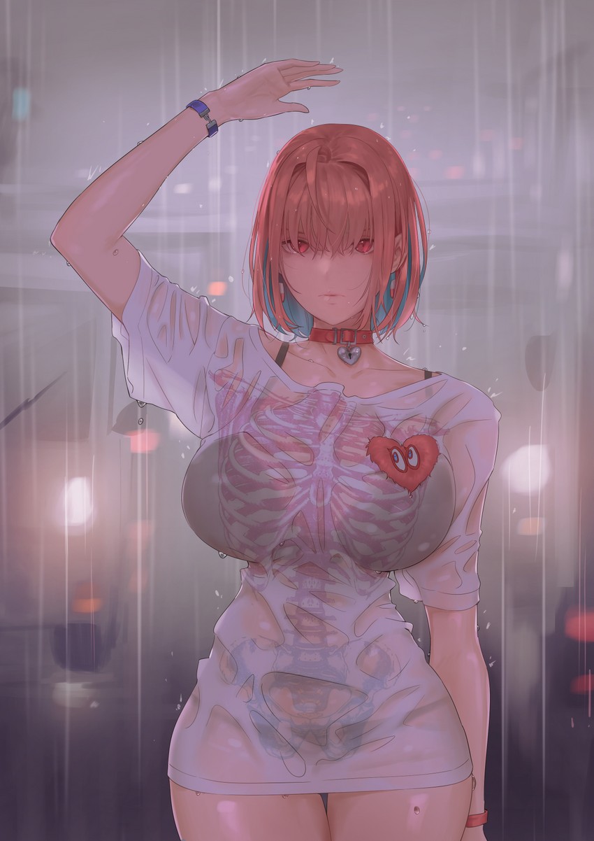 yumemi riamu (idolmaster and 1 more) drawn by da_souls