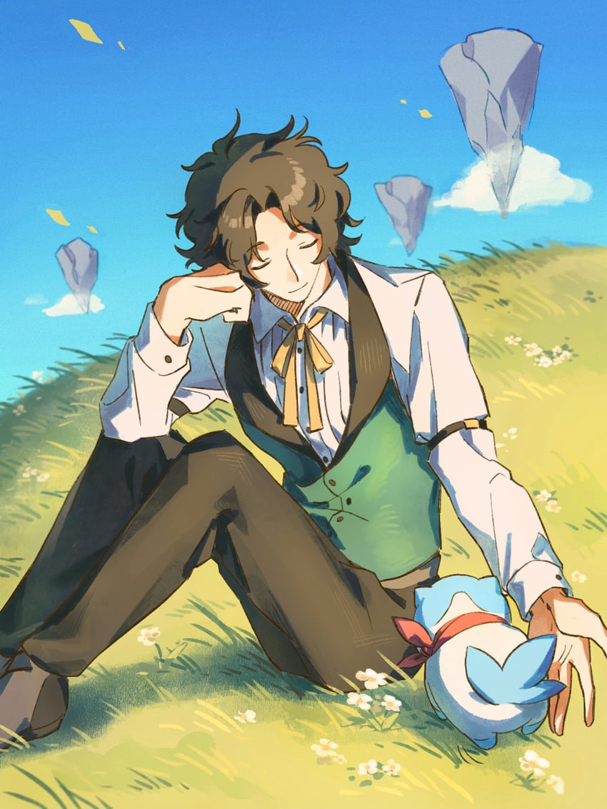 sommie and louis (fire emblem and 1 more) drawn by hahahashagi