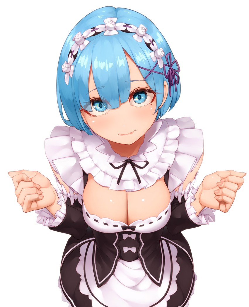rem (re:zero kara hajimeru isekai seikatsu) drawn by kate_(alice_catharsis)