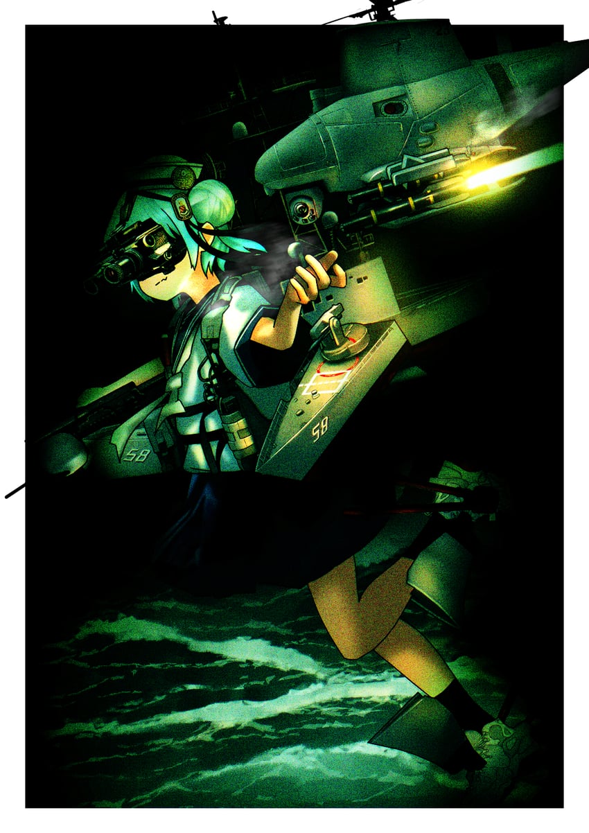 samuel b. roberts (kantai collection) drawn by timmyyen