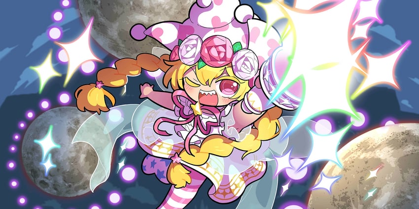 clownpiece (touhou and 1 more) drawn by moyazou_(kitaguni_moyashi_seizoujo)