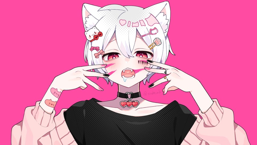 mafumafu and mafuteru (indie utaite and 1 more) drawn by shiroko