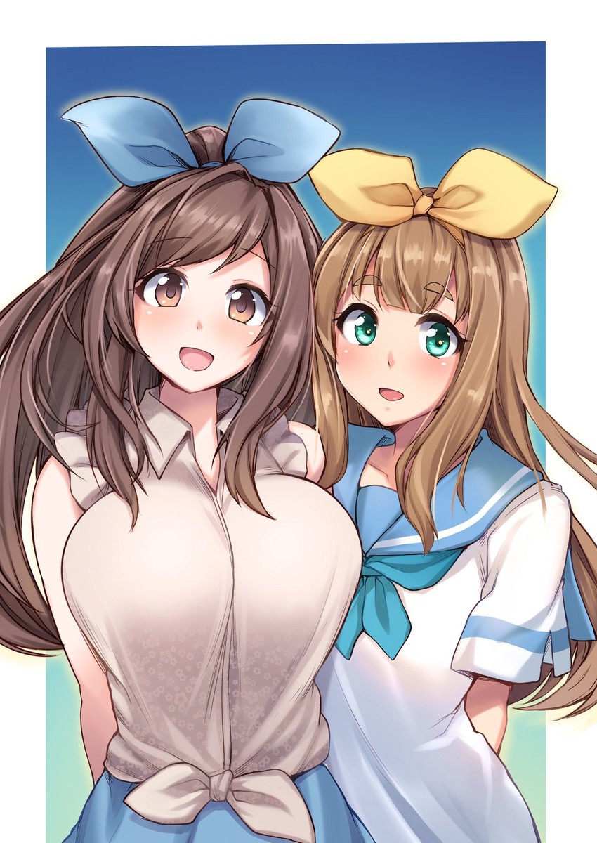 tsukioka kogane and yoshikawa yuuko (idolmaster and 2 more) drawn by brll