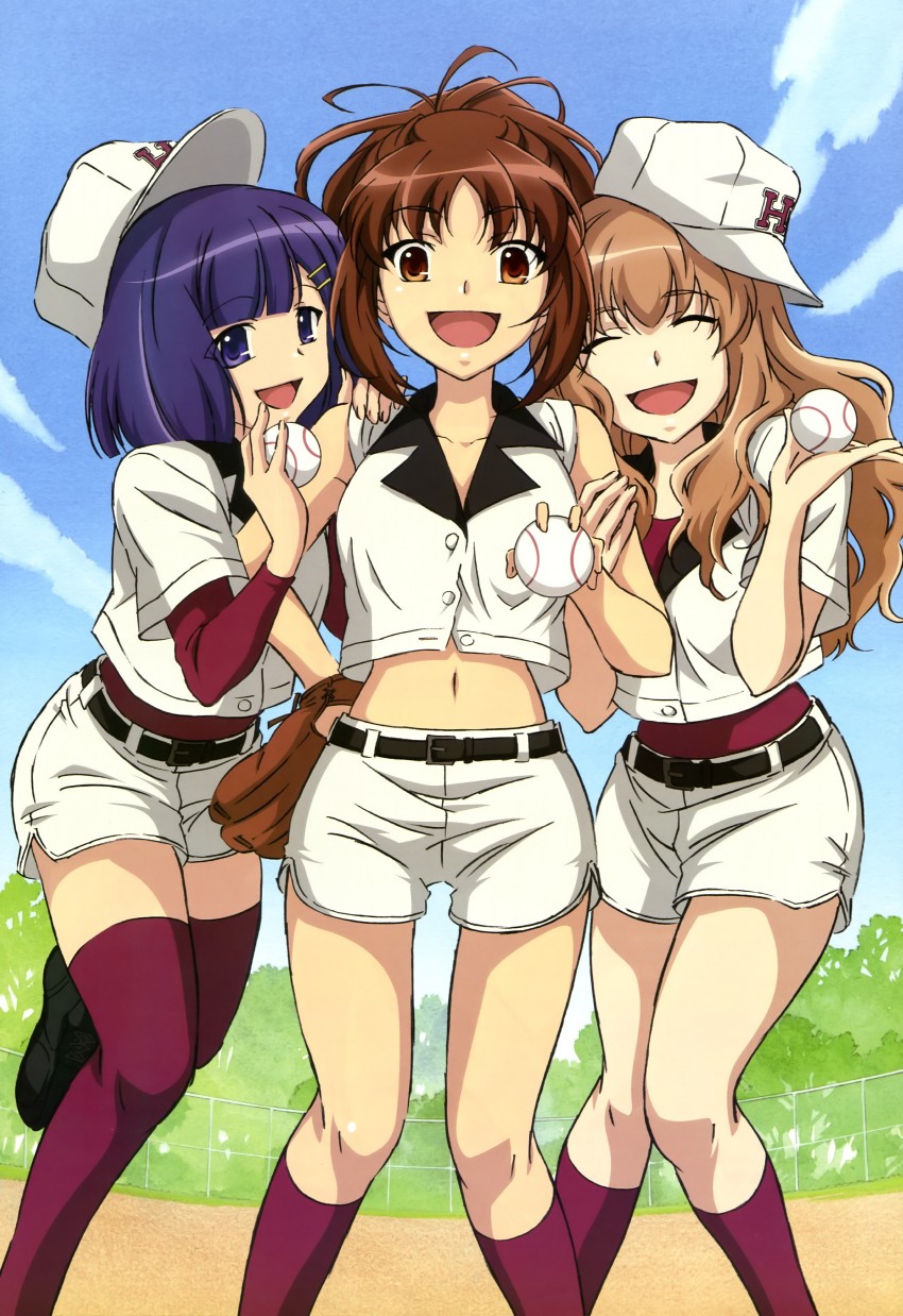 kawashima minami, miyata yuuki, and houjou ayano (nyantype and 1 more) drawn by miyakawa_chieko