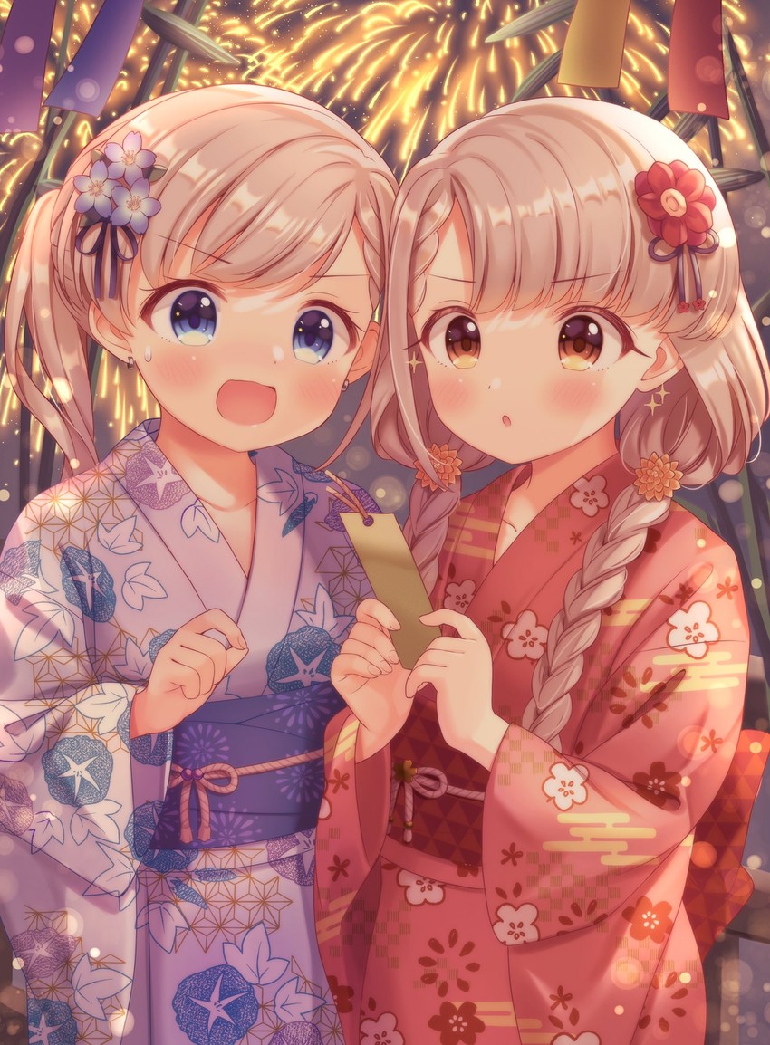 hisakawa hayate and hisakawa nagi (idolmaster and 1 more) drawn by yata_(yatao_zzz)