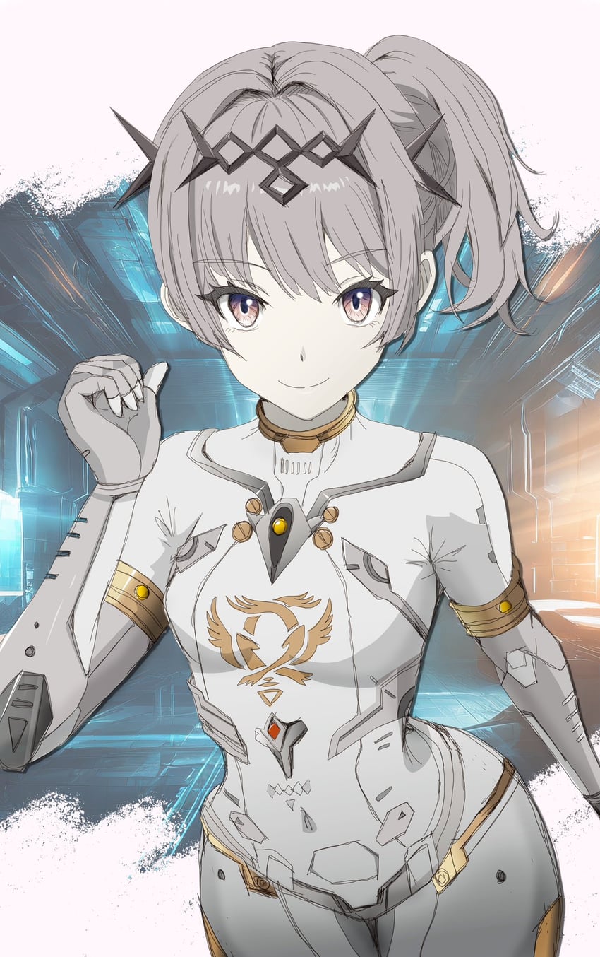 nanami and nanami: starfarer (punishing: gray raven) drawn by yoru_(tokumori_umaai)