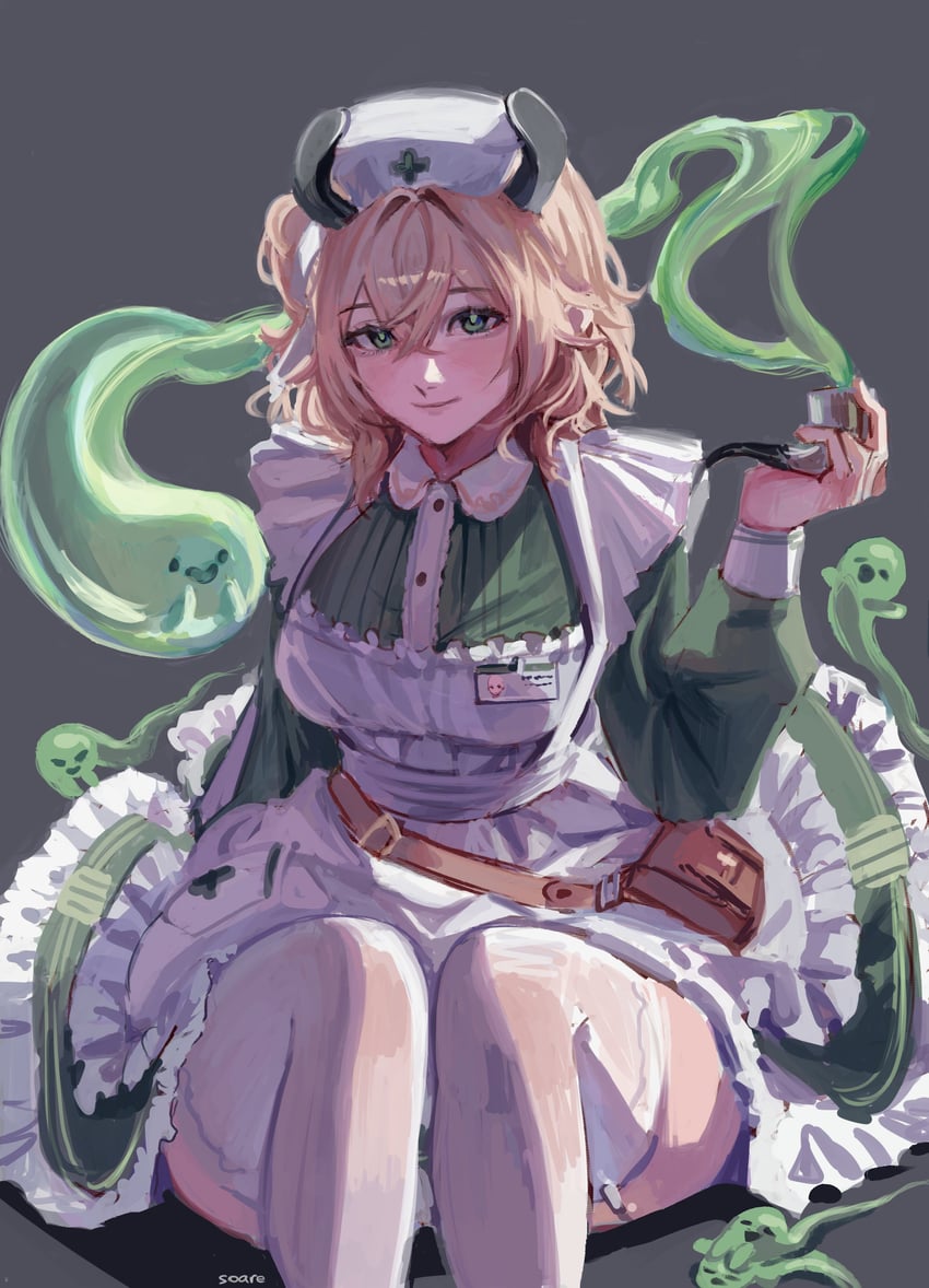 nimi nightmare and naplings (indie virtual youtuber) drawn by soareaaa
