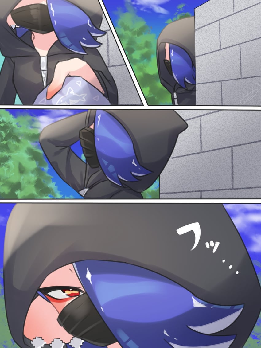 shiver (splatoon and 1 more) drawn by amakusa_setoka