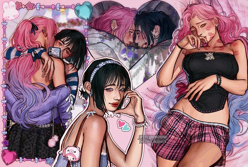 sua and mizi (alien stage) drawn by umikochannart