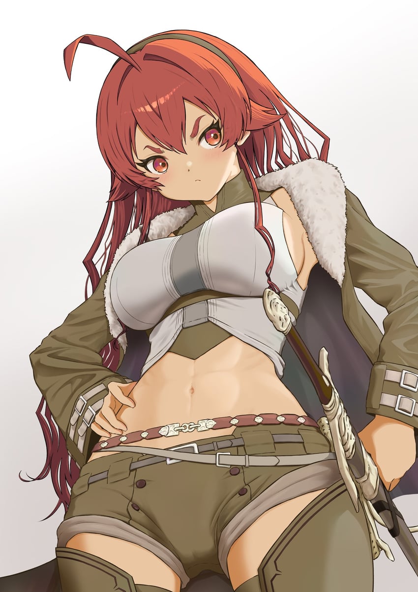 eris greyrat (mushoku tensei) drawn by rora_(user_vgpk4444)
