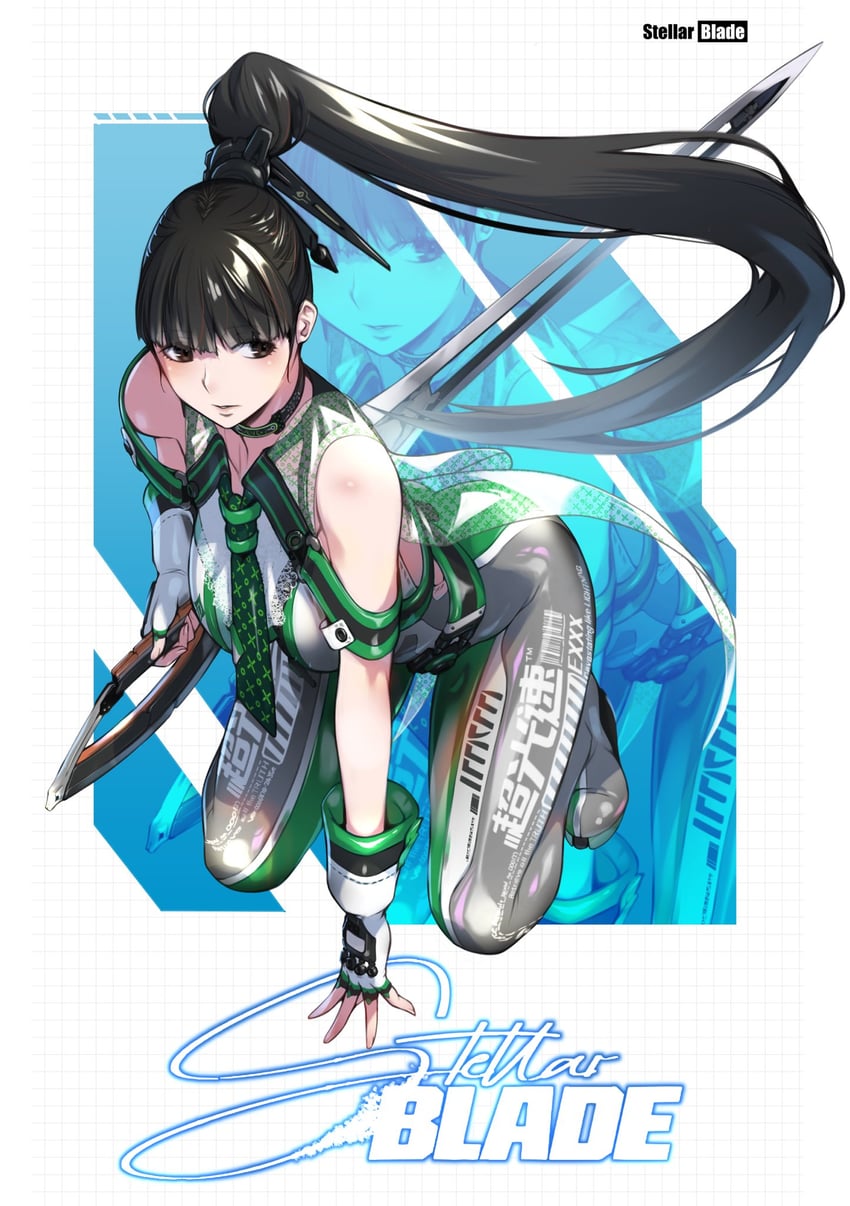 eve (goddess of victory: nikke and 2 more) drawn by fune_(fune83ojj)