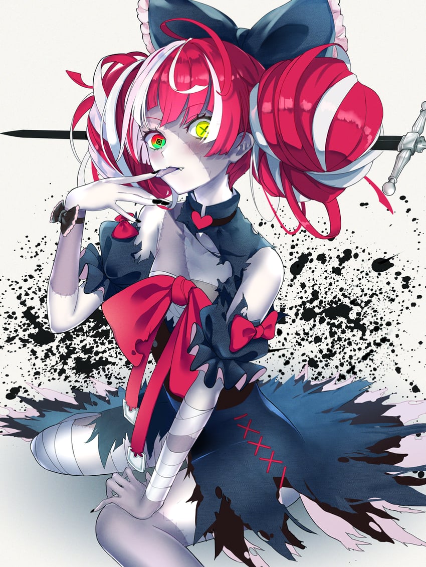 kureiji ollie (hololive and 1 more) drawn by touya_kotonari