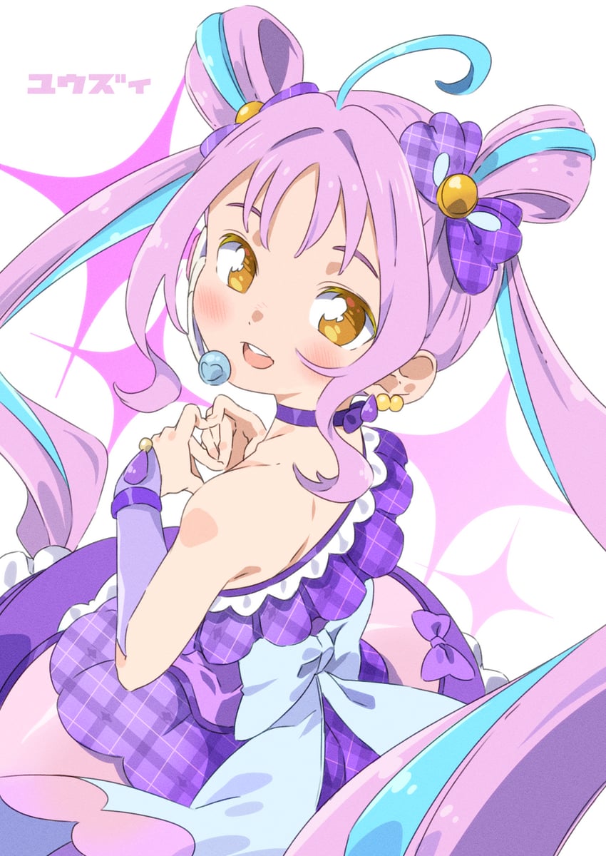 shigure kokoro and cure kyunkyun (precure and 1 more) drawn by yuuzii